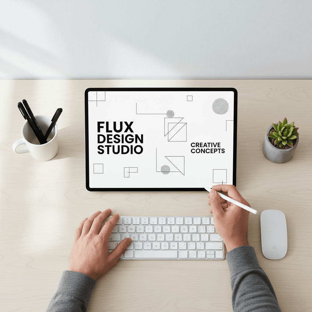 Design phase: visual mockups and layout structure